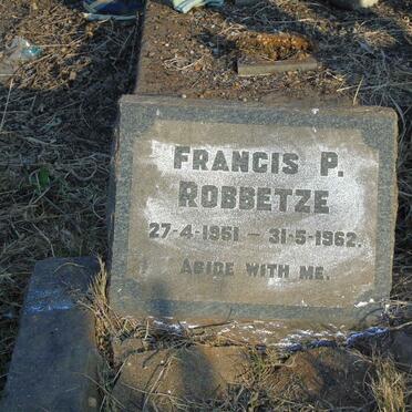 ROBBETZE Francis P. 1951-1962