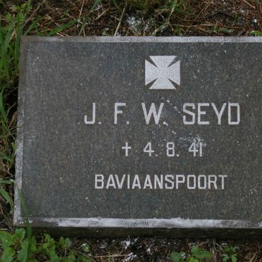 SEYD J.F.W. -1941