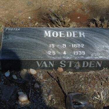 STADEN ?., van 1882-1939