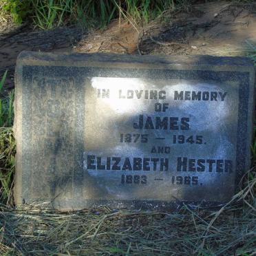 TOLMAY James 1875-1945 & Elizabeth Hester 1883-1965
