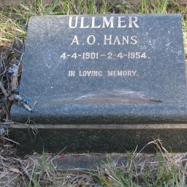 ULLMER A.O. Hans 1901-1954