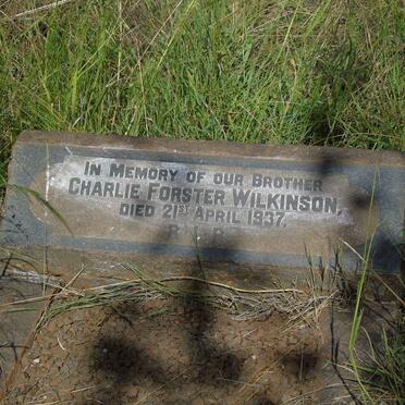 WILKENSON Charlie Forster -1937