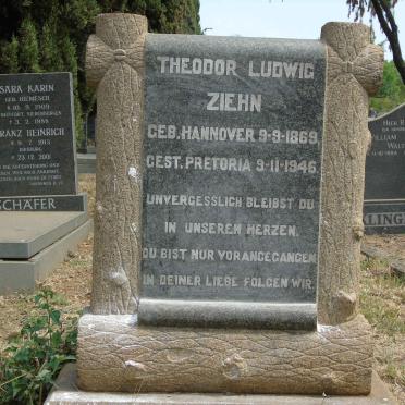 ZIEHN Theodor Ludwig 1869-1946