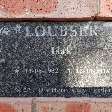 LOUBSER Isak 1932-2014