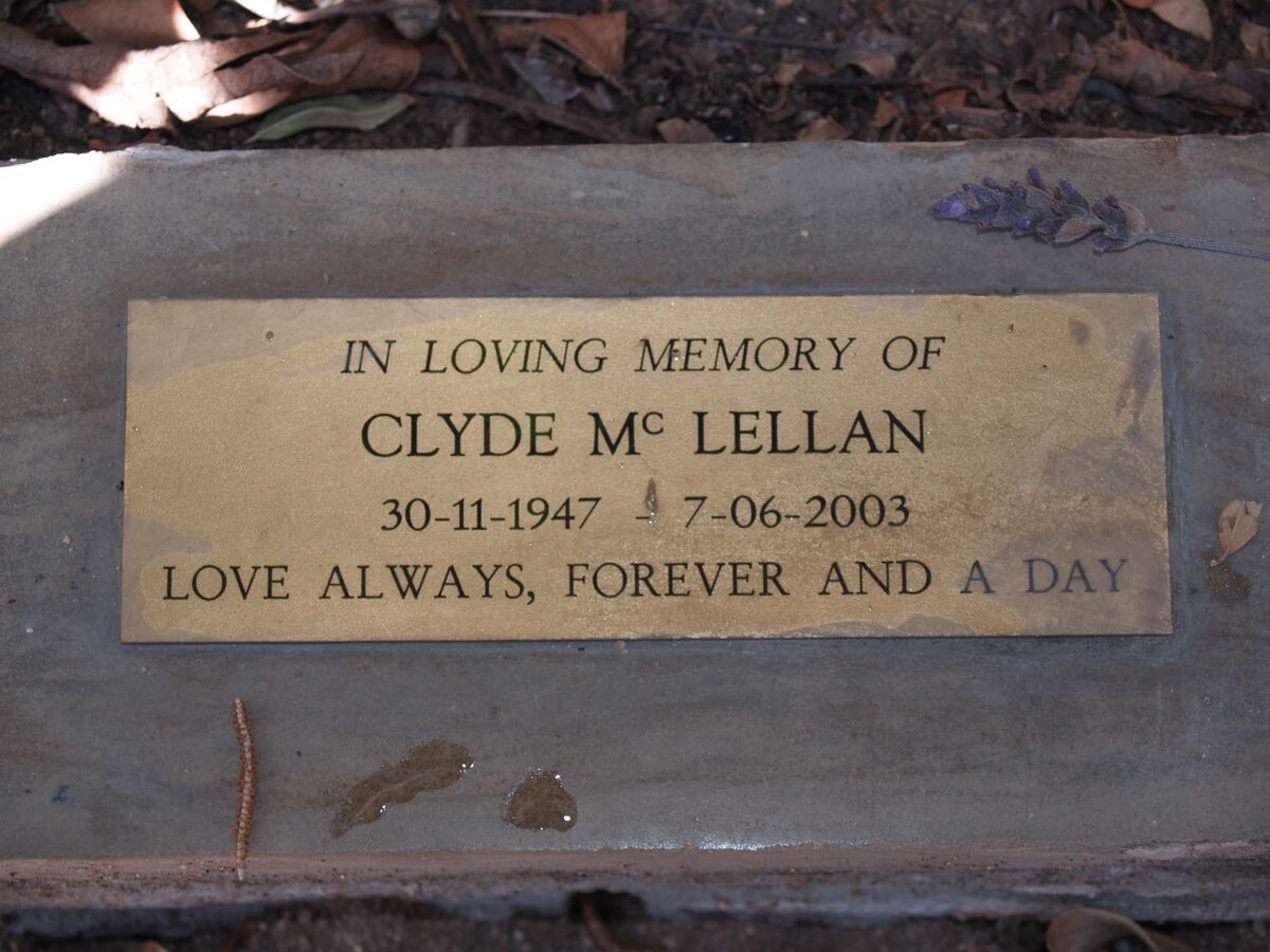 McLELLAN Clyde 1947-2003