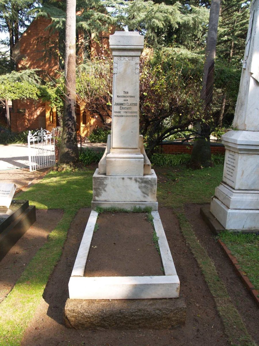 ERASMUS Johannes Elardus 1869-1923