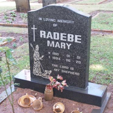 RADEBE Mary 1910-1994