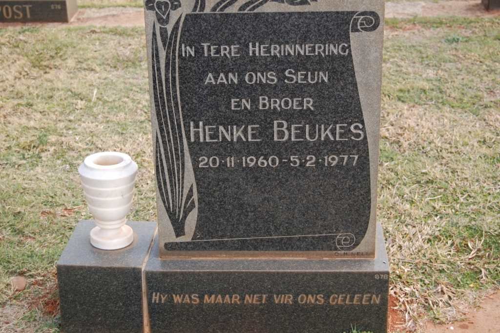 BEUKES Henke 1960-1977