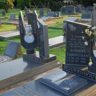 BEZUIDENHOUT Andries Christiaan 1964-1990