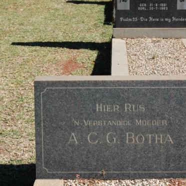 BOTHA A.C.G.