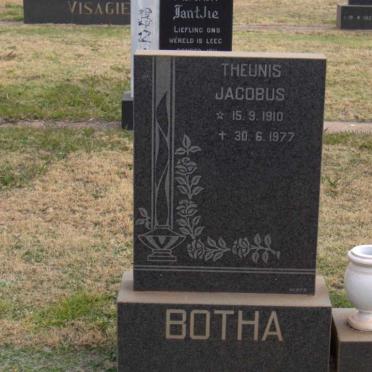 BOTHA Theunis Jacobus 1910-1977