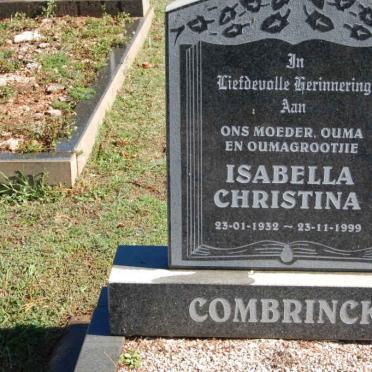 COMBRINCK Isabella Christina 1932-1999