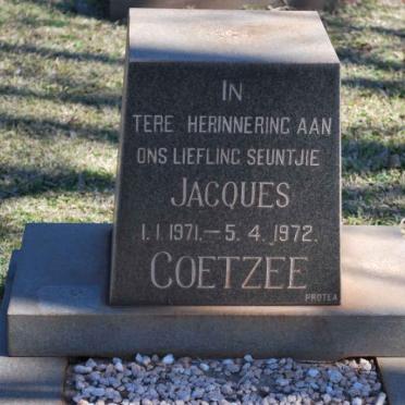 COETZEE Jacques 1971-1972