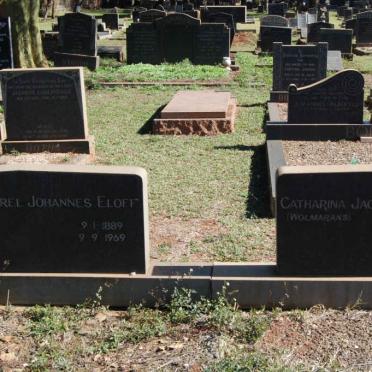 ELOFF Sarel Johannes 1889-1969 &amp; Catharina Jacoba WOLMARANS 1900-1972