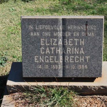 ENGELBRECHT Elizabeth Catharina 1893-1988