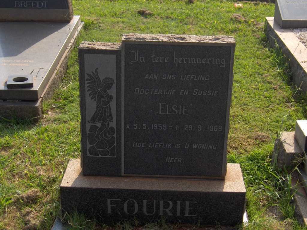 FOURIE Elsie 1959-1969