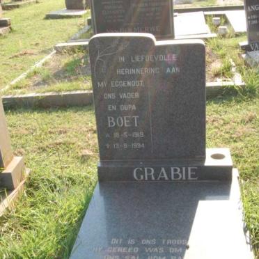 GRABIE Boet 1919-1994