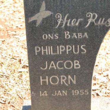 HORN Philippus Jacob -1955