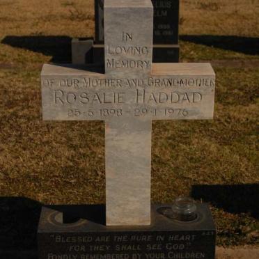 HADDA Rosalie 1898-1976