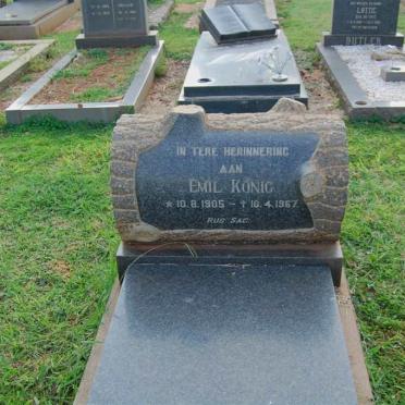 KONIG Emil 1905-1967