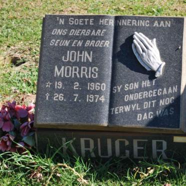 KRUGER John Morris 1960-1974
