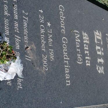 LÖTZ Petrus Wilhelm 1908-2003 &amp; Maria GOUDRIAAN 1916-2002