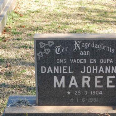 MAREE Daniel Johannes 1904-1991