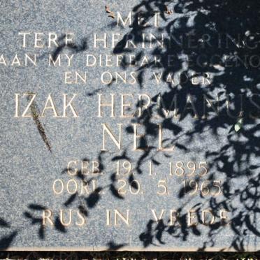 NEL Izak Hermanus 1895-1965