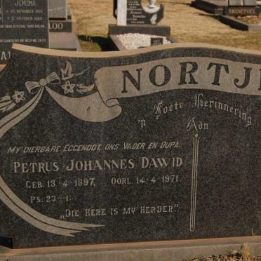 NORTJE Petrus Johannes Dawid 1897-1971
