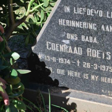 ROETS Coenraad 1974-1975