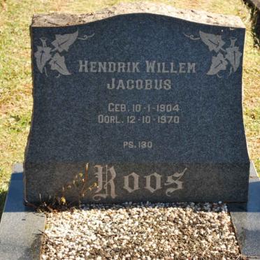 ROOS Hendrik Willem 1904-1970