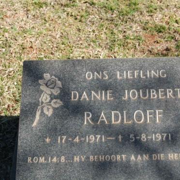 RADLOFF Danie Joubert 1971-1971