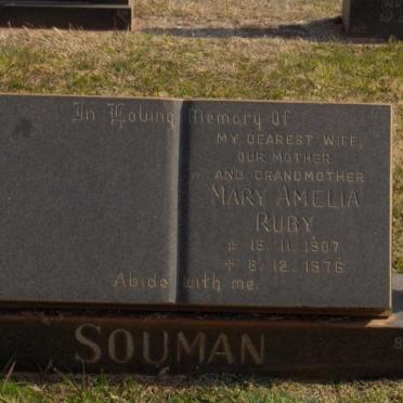 SOUMAN Mary Amelia Ruby 1907-1976