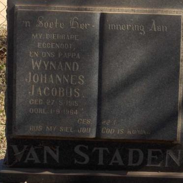 STADEN Wynand Johannes Jacobus, van 1915-1964