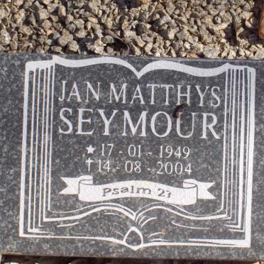 SEYMOUR Jan Matthys 1949-2004