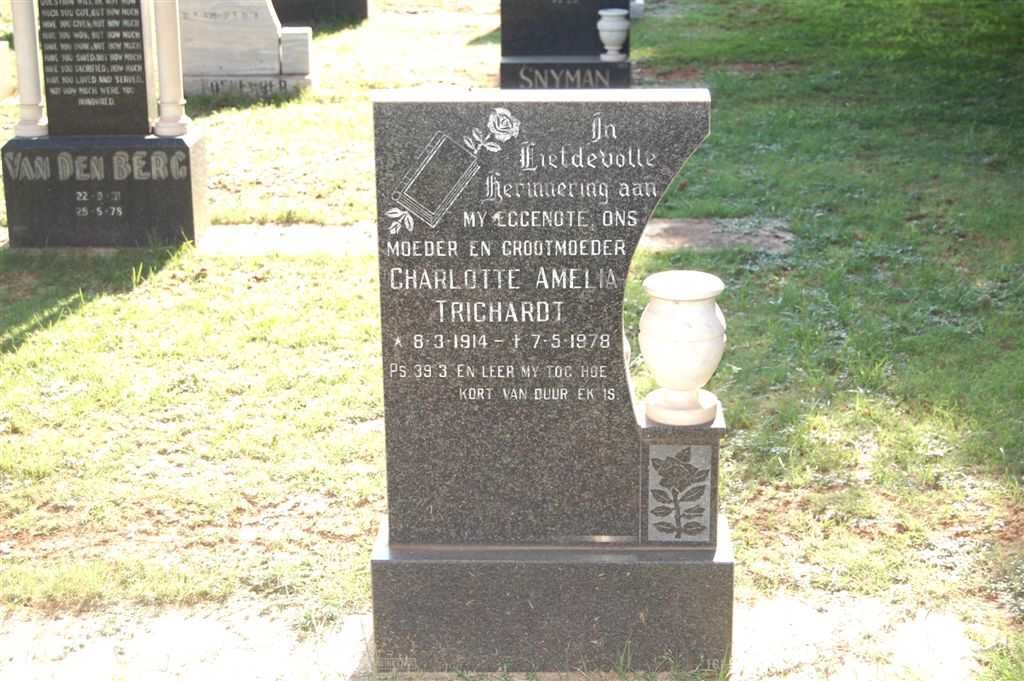 TRICHARDT Charlotte Amelia 1914-1978
