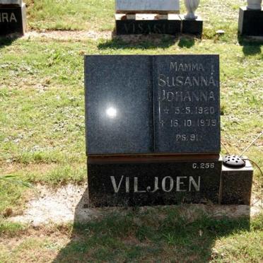 VILJOEN Johanna Susanna 1920-1979