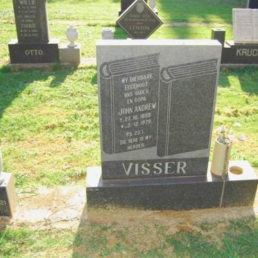 VISSER John Andrew 1898-1979