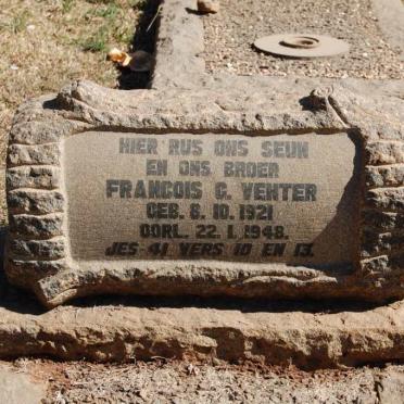 VENTER Francois C. 1921-1948