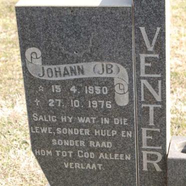 VENTER J.B. 1950-1976