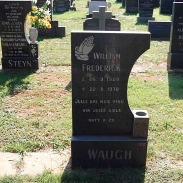 WAUGH William Frederick 1926-1978