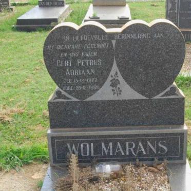 WOLMARANS Gert Petrus Adriaan 1927-1969