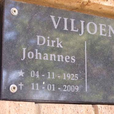 VILJOEN Dirk Johannes 1925-2009