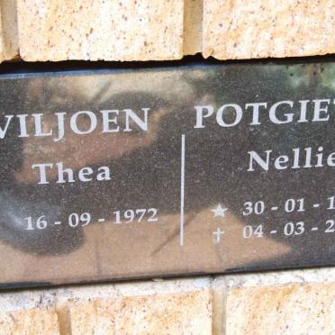 VILJOEN Thea 1972- :: POTGIETER Nellie 1936-2012