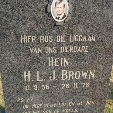 BROWN H.L.J. 1956-1978