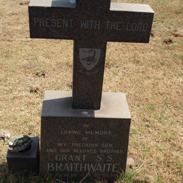 BRAITHWAITE Grant S.S. 1966-1986