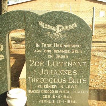 BRITS Johannes Theodorus 1944-1964