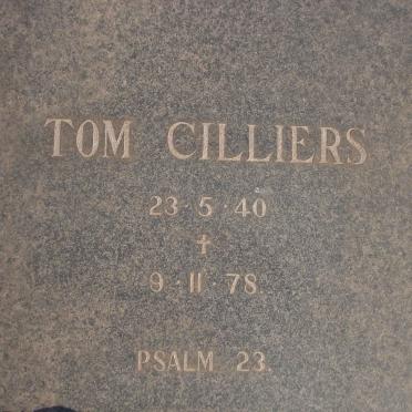 CILLIERS Tom 1940-1978