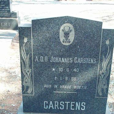 CARSTENS Johannes 1940-1968