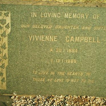 CAMPBELL Vivienne 1954-1969
